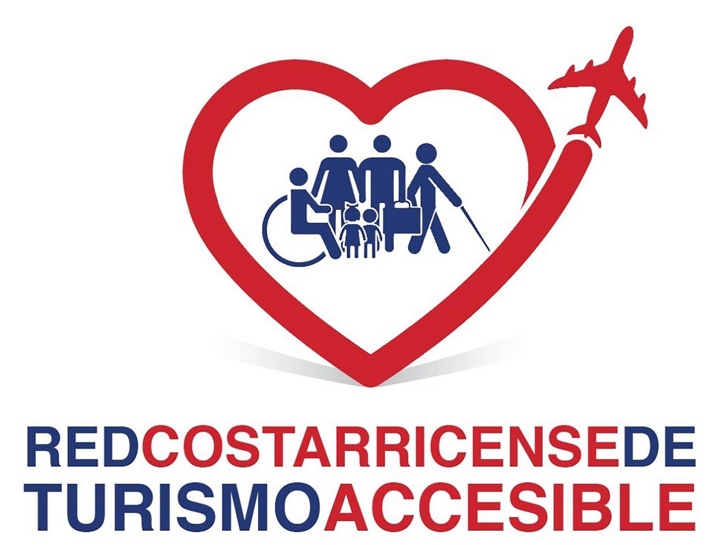 Logo Red Costarricense de Turismo Accesible